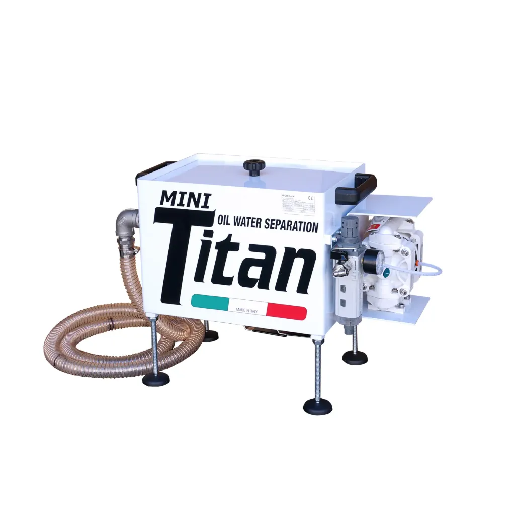 Déshuileur par coalescence MINI TITAN INOX sans chariot 