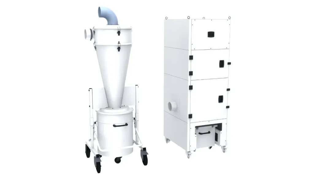 [FILTR-POLISS-750] Absaug-/Filtrationssystem für automatisches Polieren mit einer CNC-Einheit