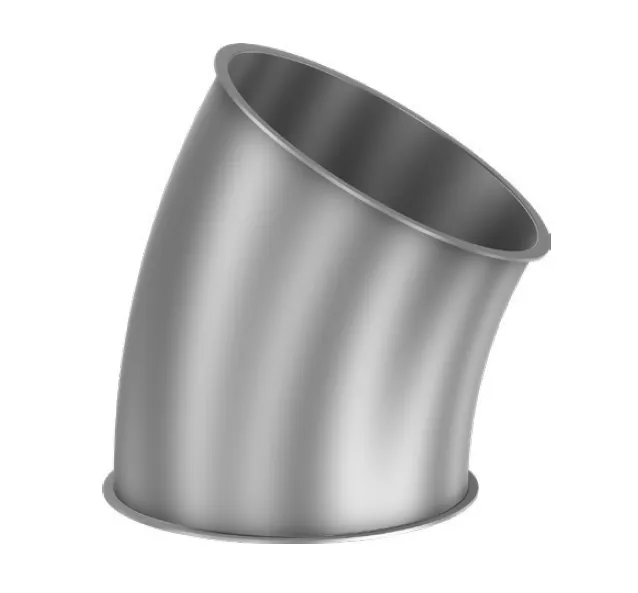 Coude 2D 30° RAL 7032 - dia. 150mm