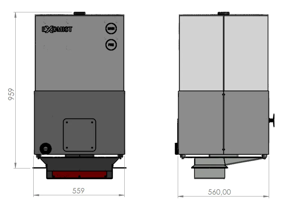 Support Bumotec S191 - HPM S & M