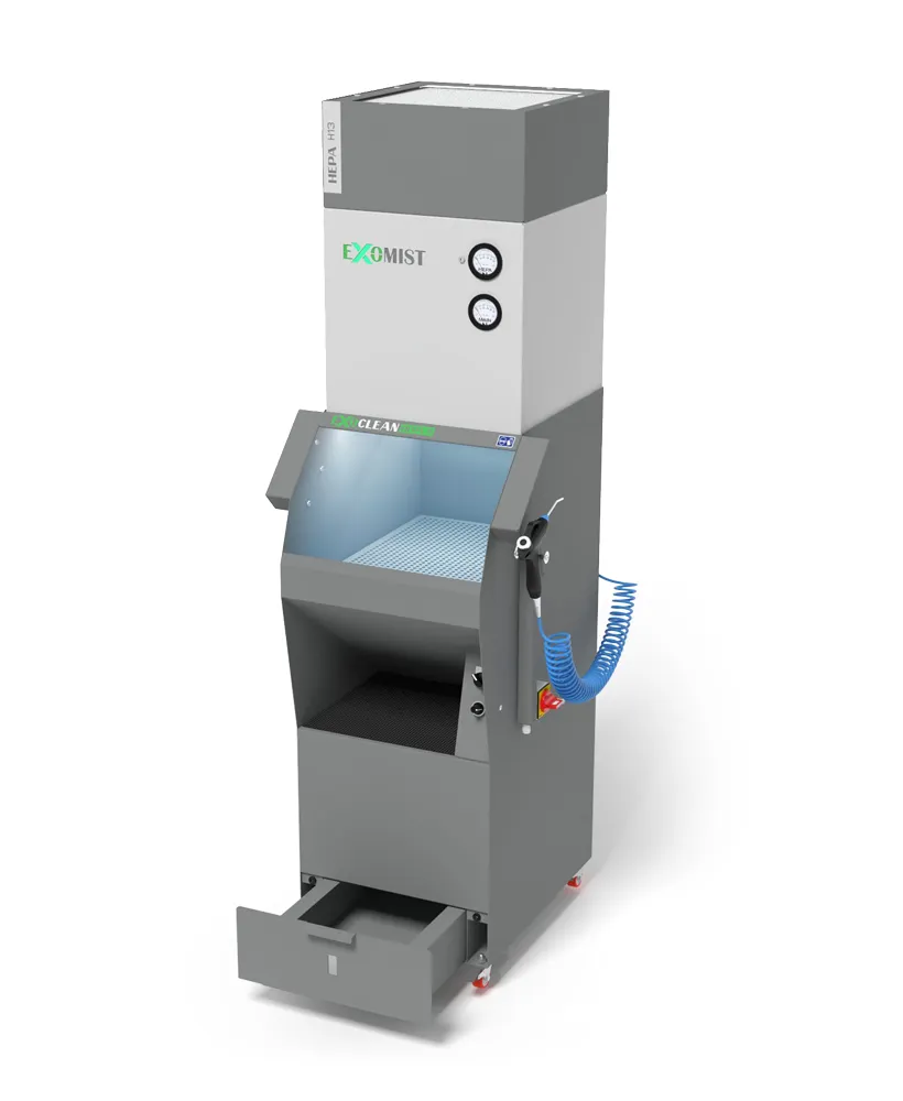 EXOCLEAN HEPA S Mobile Ausblasstation