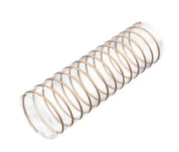Tuyau flexible spiralé PUR dia. 100mm antistatique